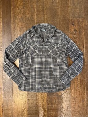 Men’s Stio Organic Cotton Plaid Long Sleeve Button Down Shirt